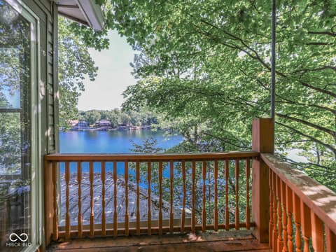 Outdoor living area at 7372 Trout Drive, Nineveh, IN
