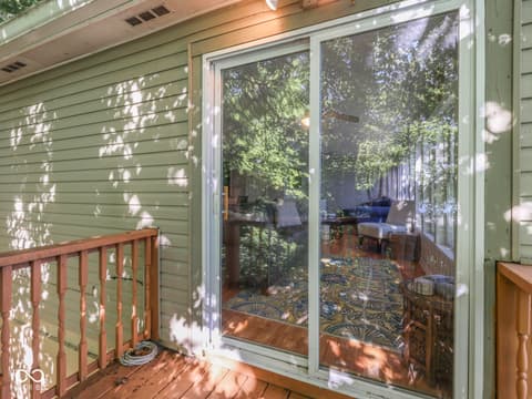 Outdoor living area at 7372 Trout Drive, Nineveh, IN