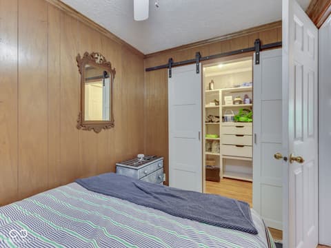 Bedroom at 7372 Trout Drive, Nineveh, IN