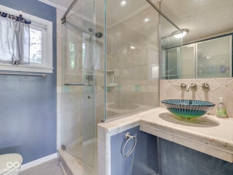 Bathroom at 7372 Trout Drive, Nineveh, IN