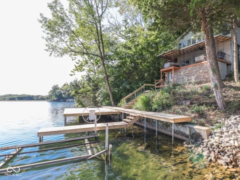 Dock — 7372 Trout Drive, Nineveh, IN