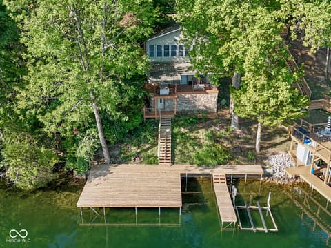 Dock — 7372 Trout Drive, Nineveh, IN