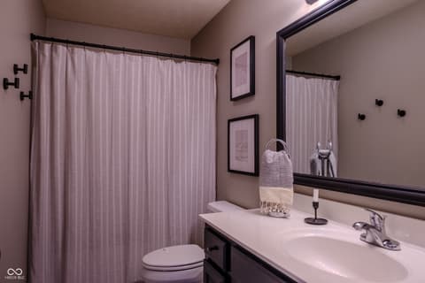 Bathroom at 9762 Conifer Court, Fishers, IN