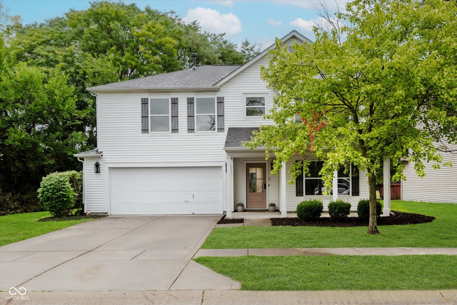 Front exterior at 12082 Aldenham Boulevard, Fishers, IN