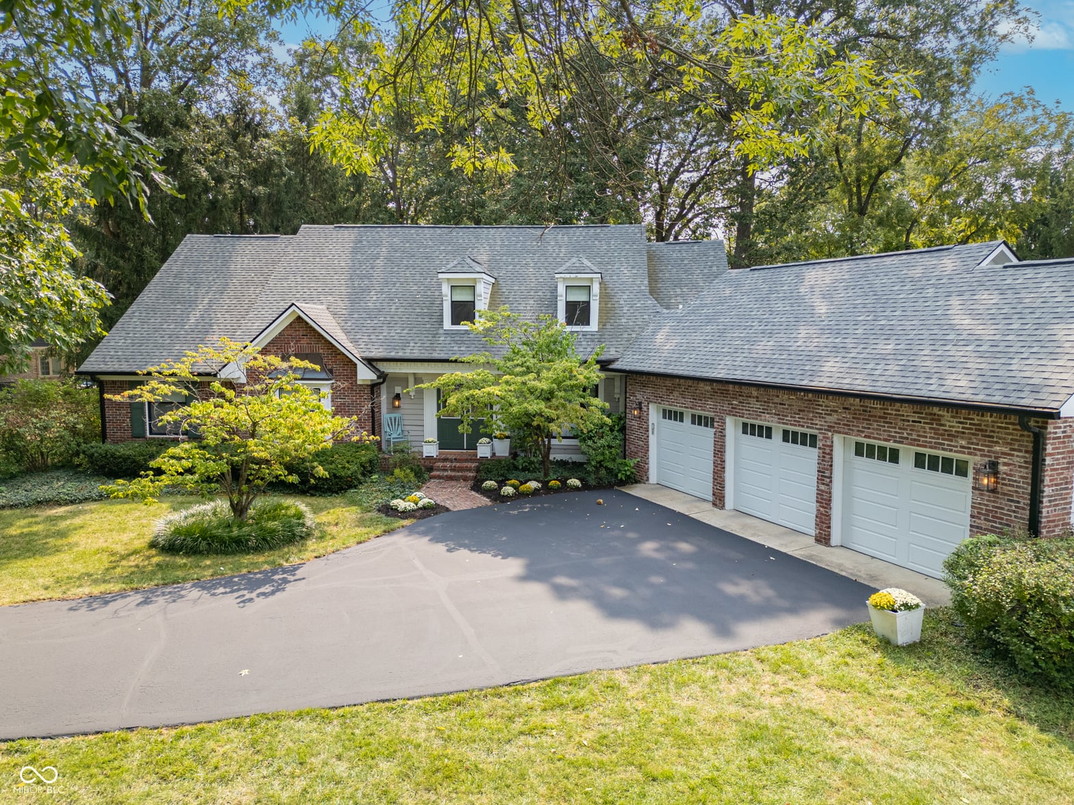 Front exterior at 11660 Oak Tree Way, Carmel, IN