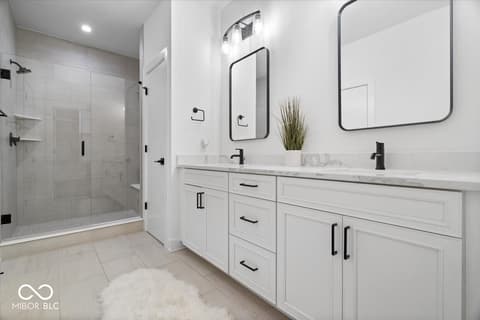 Bathroom at 908 Veterans Way, Carmel, IN
