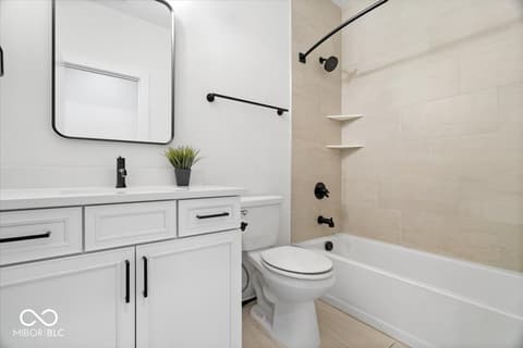 Bathroom at 908 Veterans Way, Carmel, IN