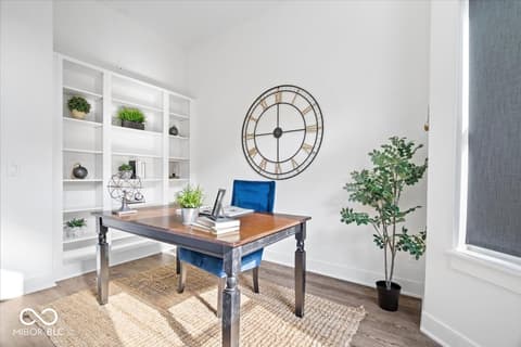 Home office at 908 Veterans Way, Carmel, IN