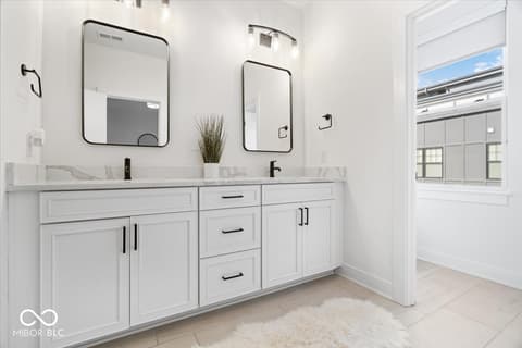 Bathroom at 908 Veterans Way, Carmel, IN