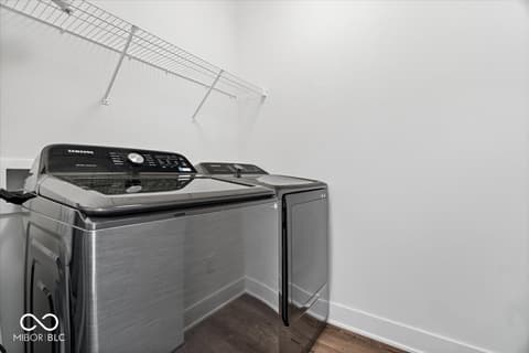 Laundry room at 908 Veterans Way, Carmel, IN