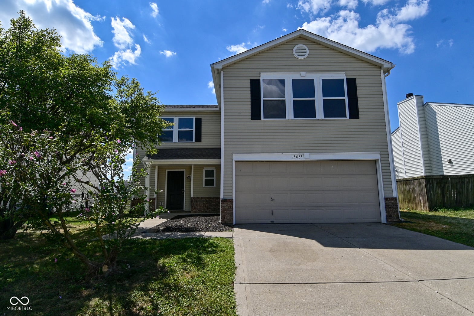 Front exterior at 15065 Fawn Hollow Lane, Noblesville, IN