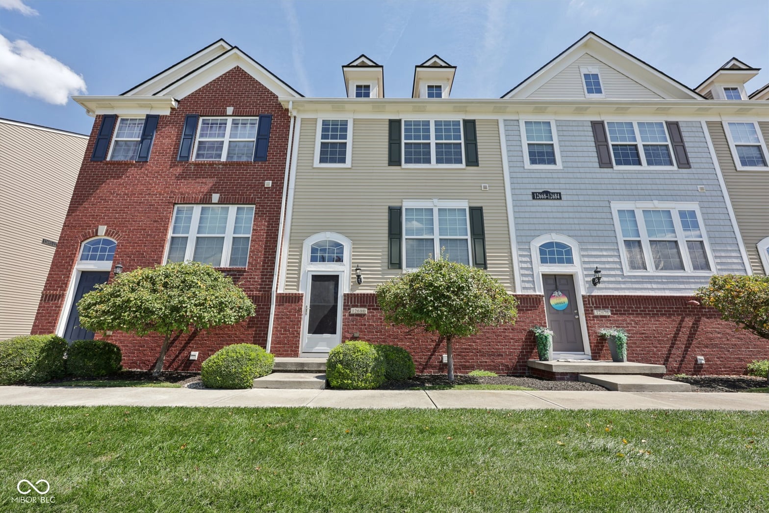 Front exterior at 12680 Tamworth Drive, Fishers, IN
