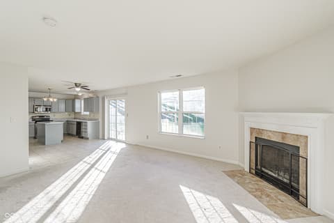 Living room at 2556 Liatris Drive, Plainfield, IN