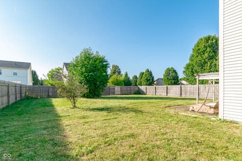 Yard at 2556 Liatris Drive, Plainfield, IN