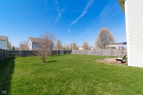 Yard at 2556 Liatris Drive, Plainfield, IN