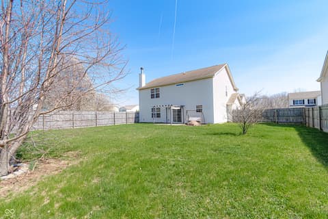 Backyard at 2556 Liatris Drive, Plainfield, IN