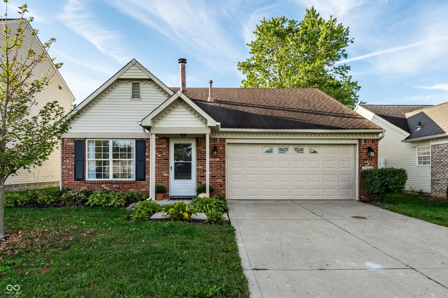 Front exterior at 10828 Washington Bay Drive, Fishers, IN