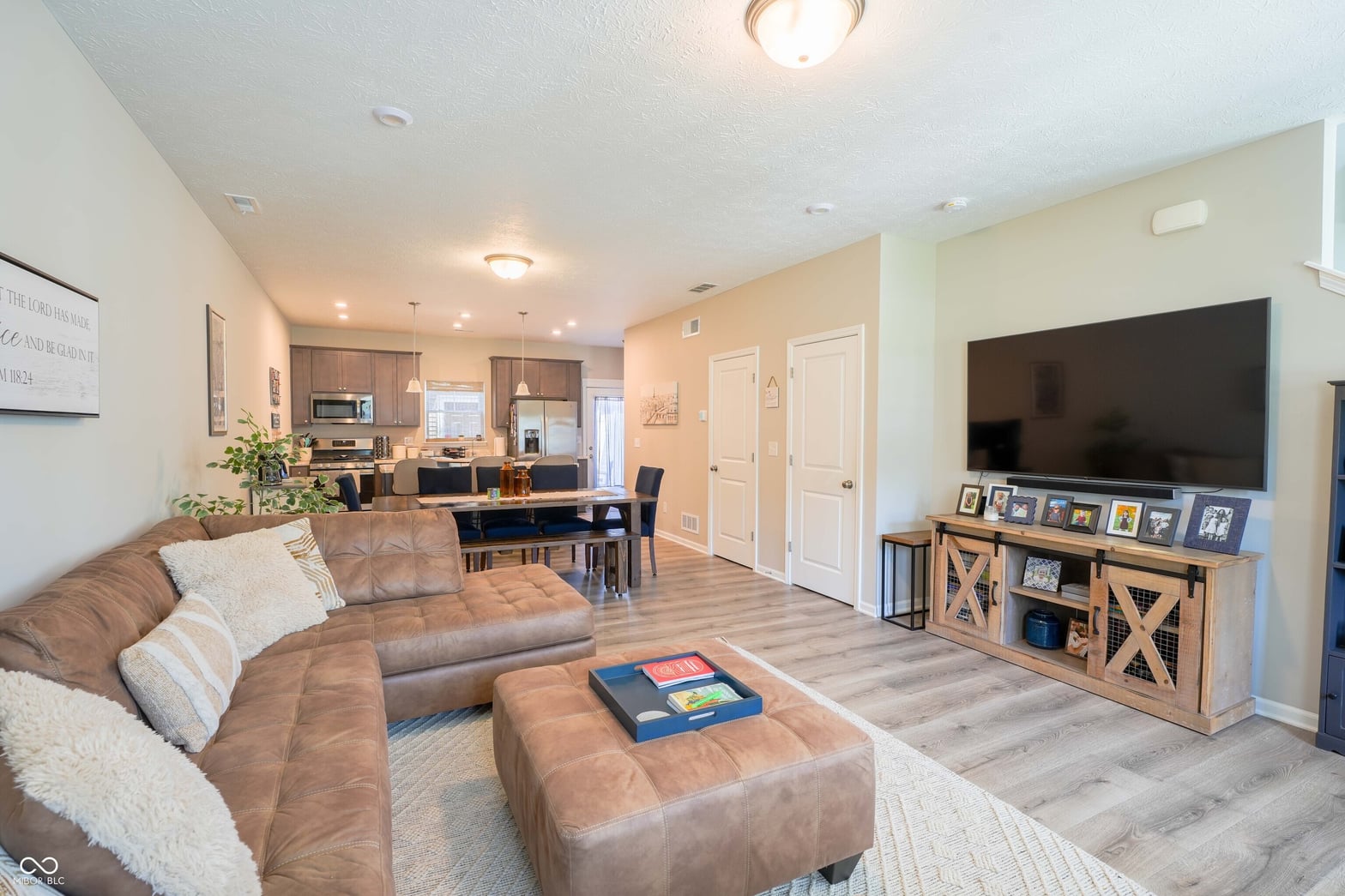 Spacious open-concept living with modern finishes.