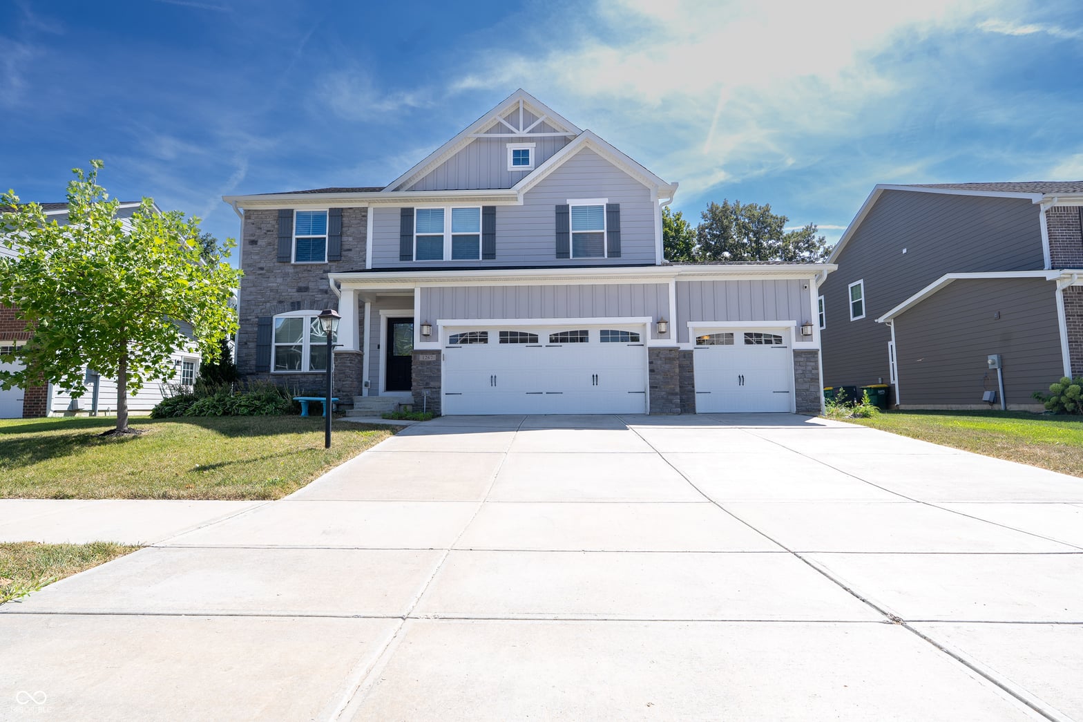 Front exterior at 1267 Reichart Drive, Westfield, IN