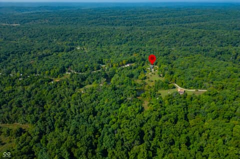 Aerial view at 9601 Buffalo Pike, Freetown, IN