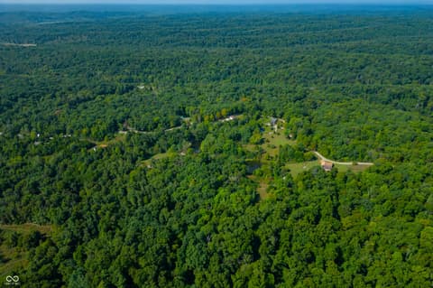 Aerial view at 9601 Buffalo Pike, Freetown, IN