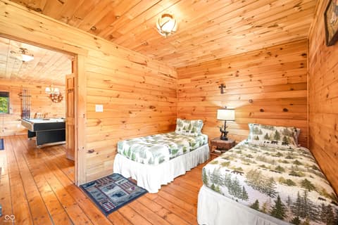 Bedroom at 9601 Buffalo Pike, Freetown, IN