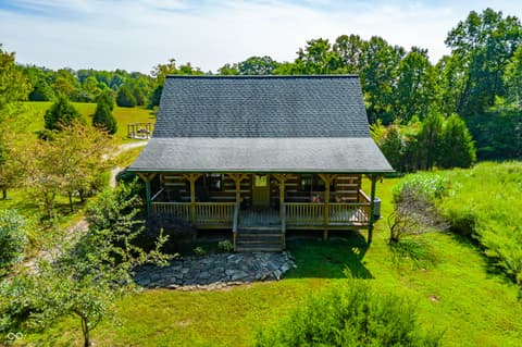 Front exterior at 9601 Buffalo Pike, Freetown, IN