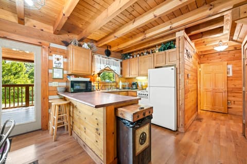 Kitchen at 9601 Buffalo Pike, Freetown, IN