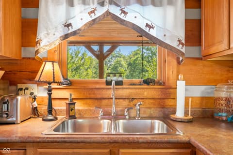 Kitchen at 9601 Buffalo Pike, Freetown, IN