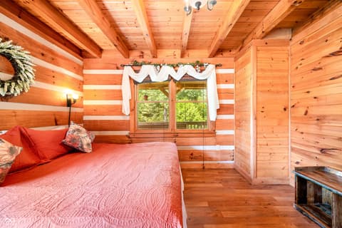 Bedroom at 9601 Buffalo Pike, Freetown, IN