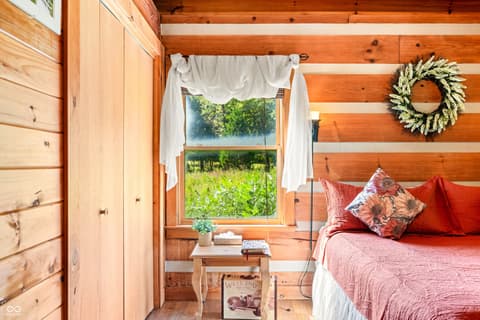 Bedroom at 9601 Buffalo Pike, Freetown, IN