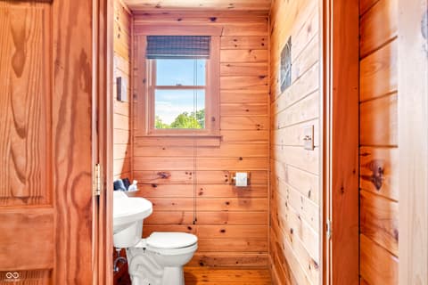 Bathroom at 9601 Buffalo Pike, Freetown, IN