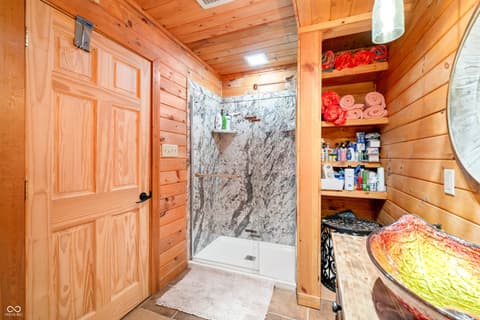 Bathroom at 9601 Buffalo Pike, Freetown, IN