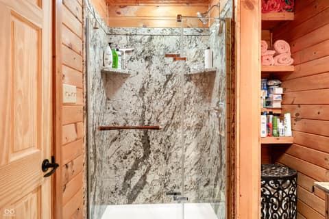 Bathroom at 9601 Buffalo Pike, Freetown, IN