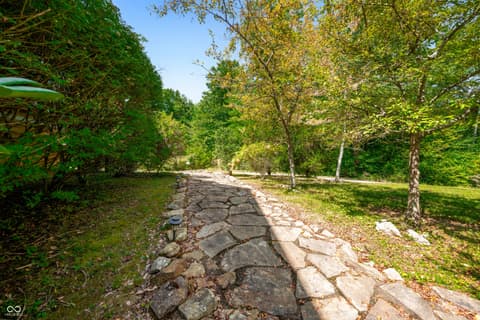 Yard at 9601 Buffalo Pike, Freetown, IN
