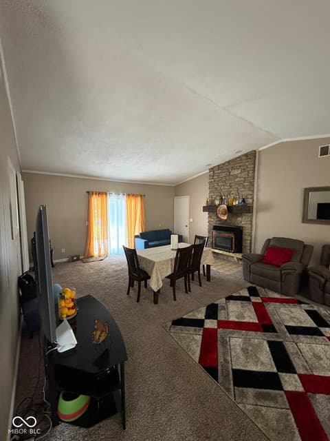 Dining room at 5420 W 62nd Street, Indianapolis, IN