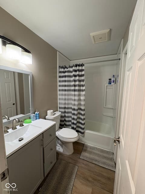 Bathroom at 5420 W 62nd Street, Indianapolis, IN