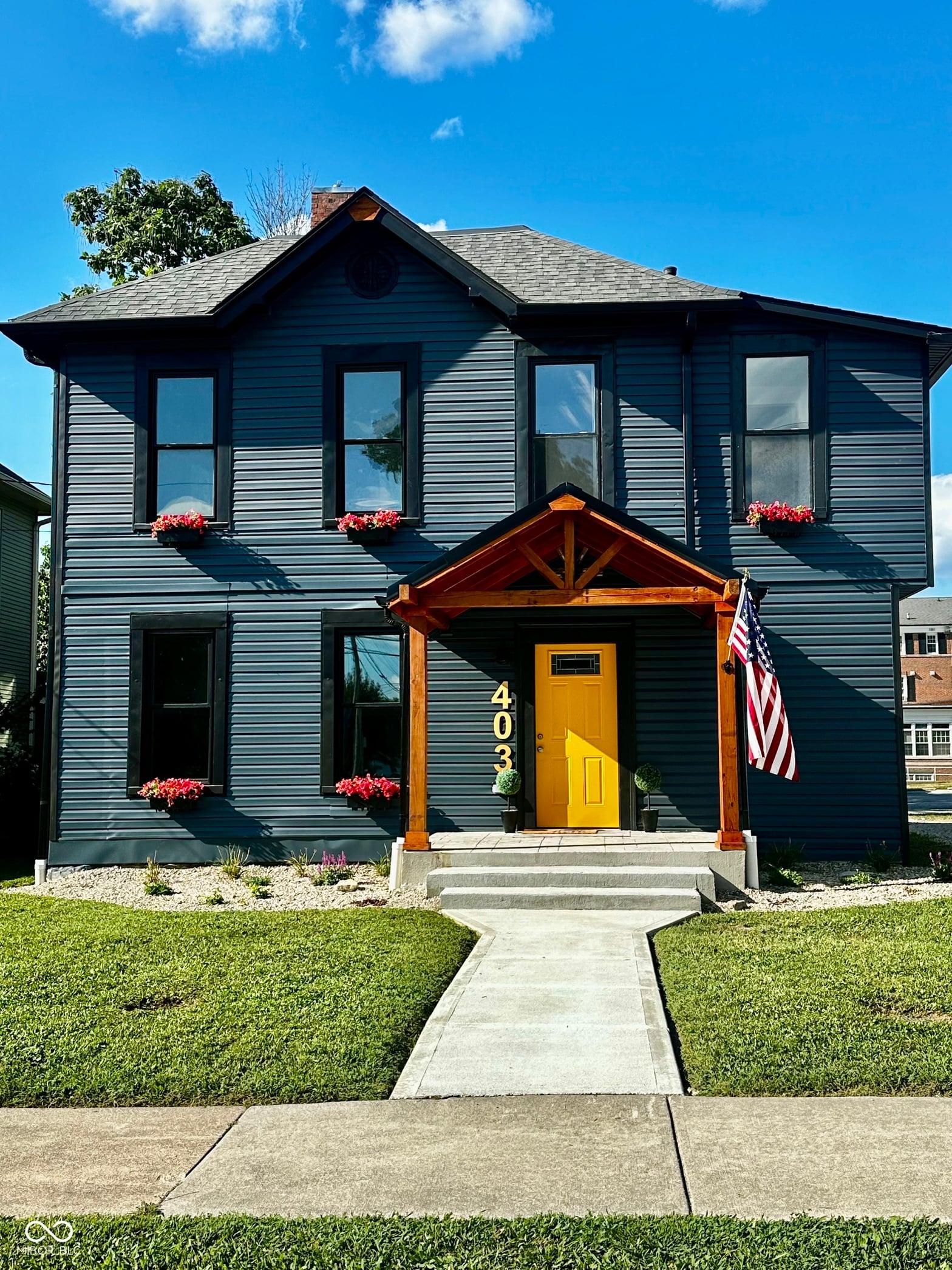 Front exterior at 403 E Hanna Street, Greencastle, IN