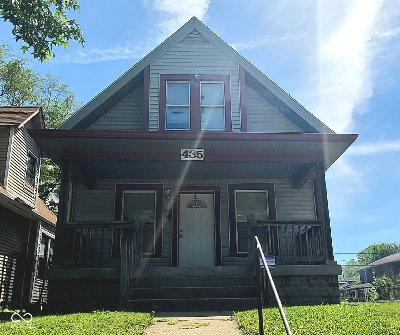 Front exterior at 435 N Rural Street, Indianapolis, IN