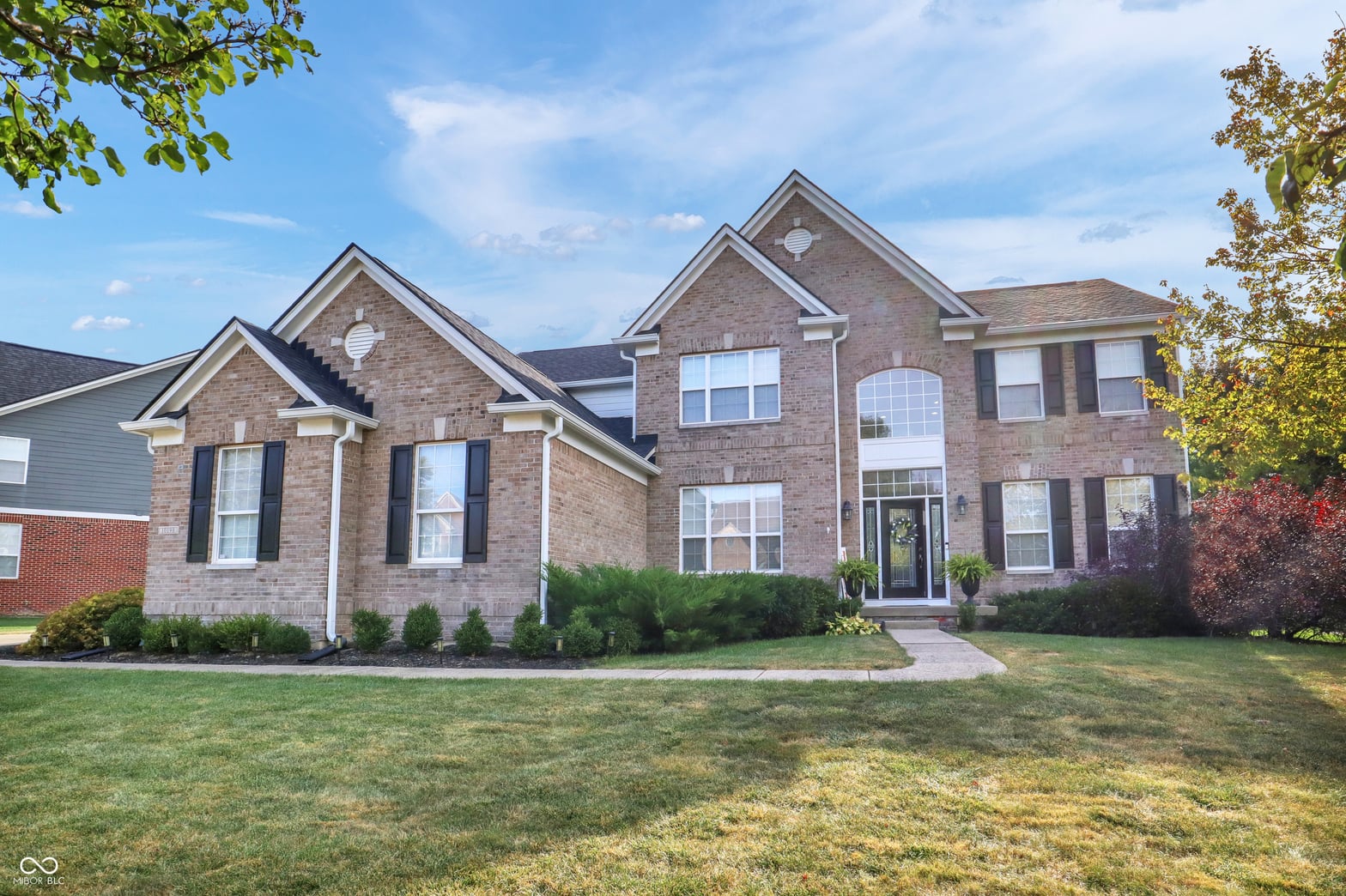 Front exterior at 10198 Ranford Boulevard, Fishers, IN
