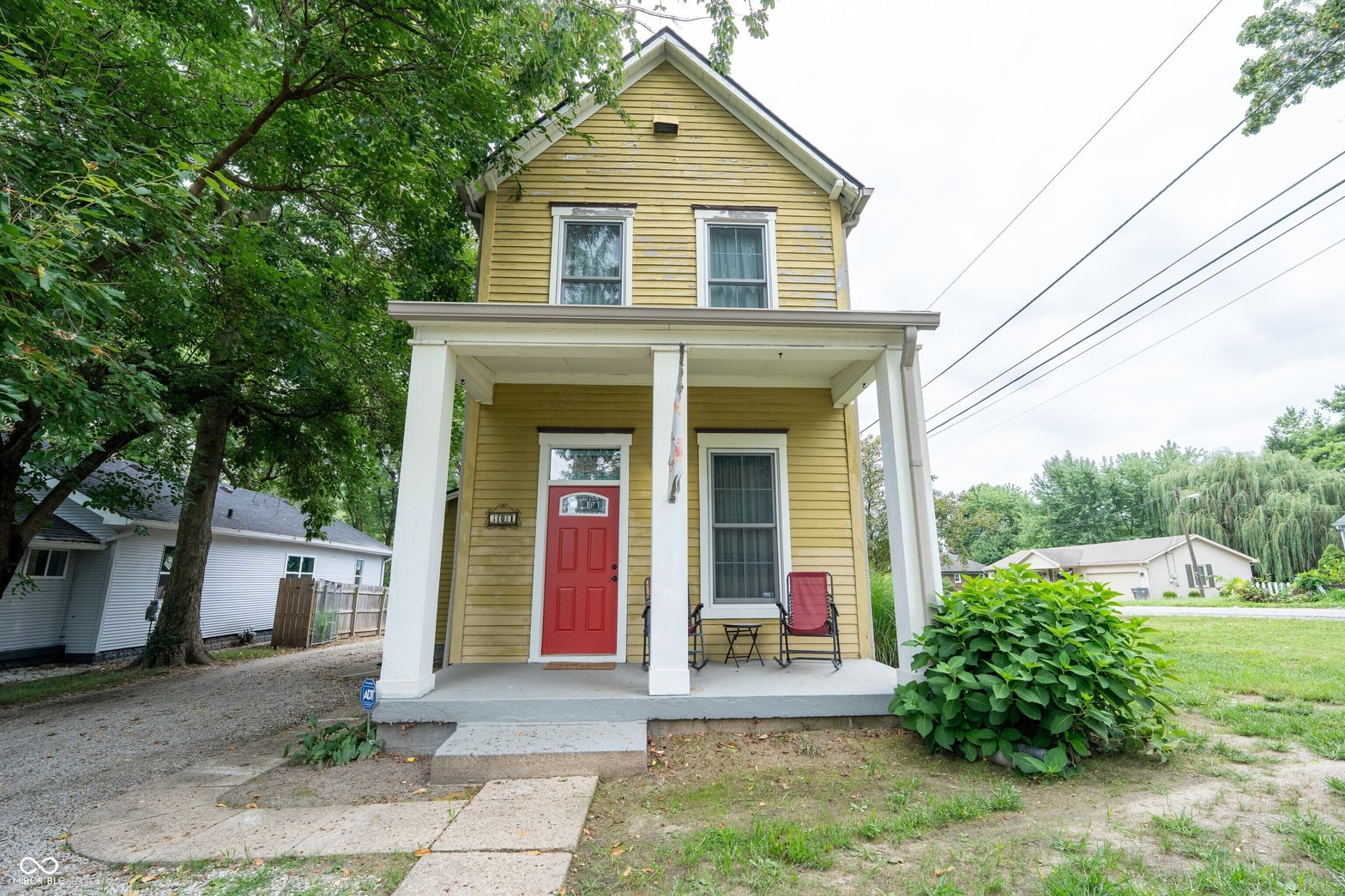 Front exterior at 301 National Avenue, Indianapolis, IN