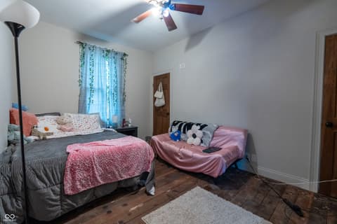 Bedroom at 301 National Avenue, Indianapolis, IN