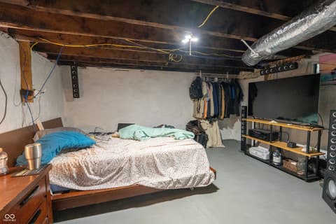 Bedroom at 301 National Avenue, Indianapolis, IN
