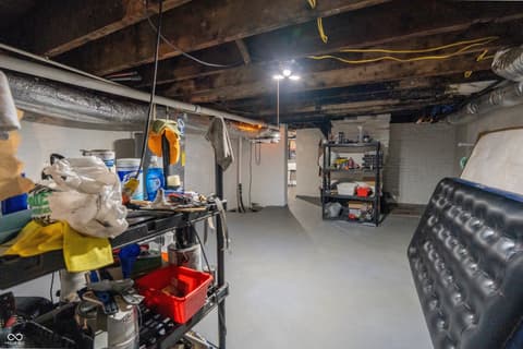 Basement at 301 National Avenue, Indianapolis, IN