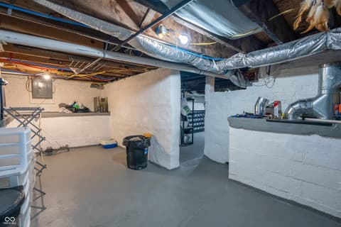 Basement at 301 National Avenue, Indianapolis, IN