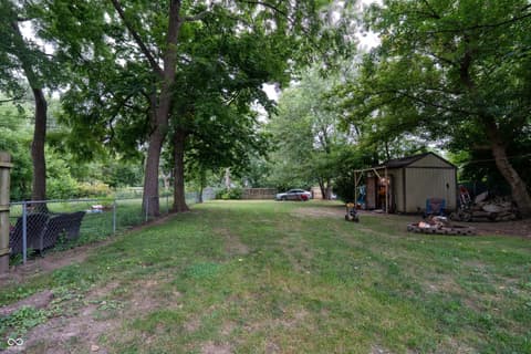 Yard at 301 National Avenue, Indianapolis, IN
