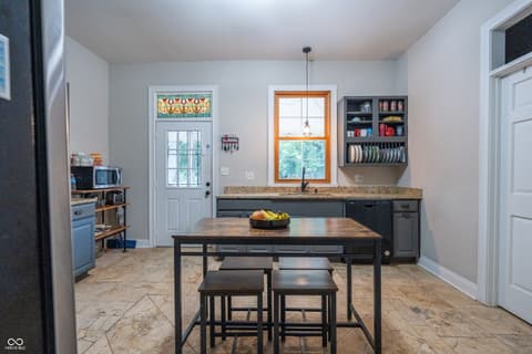 Dining room at 301 National Avenue, Indianapolis, IN