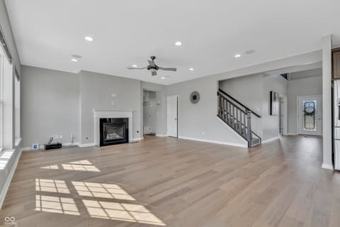 Living room at 1645 Altair Drive, Carmel, IN