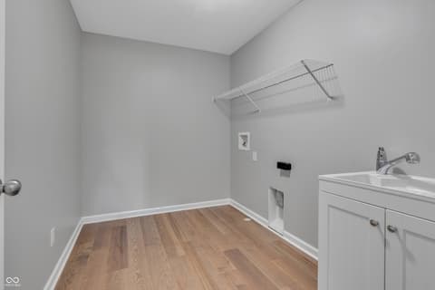 Laundry room at 1645 Altair Drive, Carmel, IN