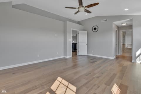 Living room at 1645 Altair Drive, Carmel, IN